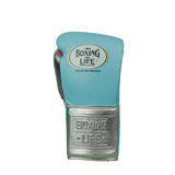 No Boxing No Life Training Gloves - Sky Blue/ Metallic Silver/ Baby Pink