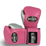 Bayoneta Premium PuLat Horse Hair Gloves - Pink/ Black/ Silver/ White