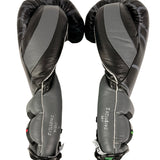 Bayoneta PuLat Gloves - Exclusive Custom "Spiderman Symbiote" Hand Painted - Black/ Gray