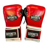 Bayoneta MX Horse Hair Gloves - Red/ Black/ White