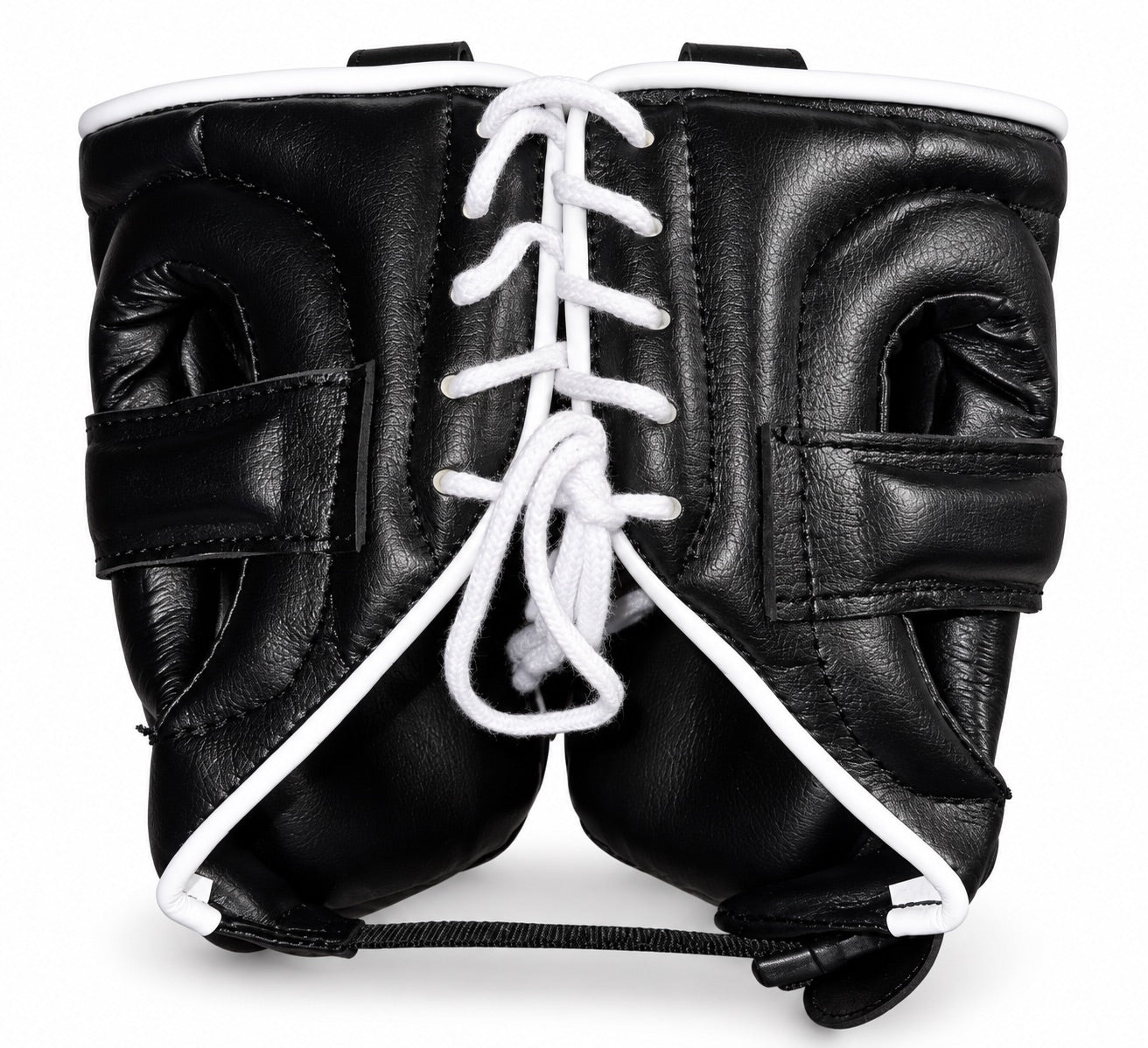 Winning Cheeks Protector Headgear - Black/ White - FG-3000
