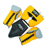 Full Sparring Set - Gray/ Yellow/ Black