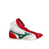 Mizuno EZ Spectra Low Cut - Boxing Boots - MX Colors (Red/ White/ Green)