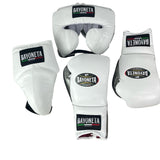 Full Sparring Set - White/ Metallic Onyx/ Silver