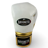 Guantes de pelo de caballo Bayoneta Premium PuLat - Blanco/ Metálico