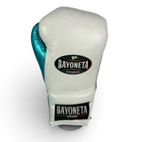Bayoneta Premium Multicapa HH - Blanco/ Aguamarina Metálico