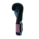 Bayoneta Premium PuLat Horse Hair Gloves - Black/ Icy Blue/ Pink