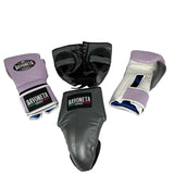 Full Sparring Set - Lila/ White/ Oxford