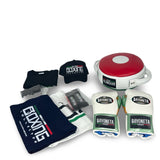 Fight Training Bundle - White/ Metallic Sage Green/ Caramel Gold/ Red