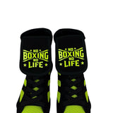 No Boxing No Life - Canelo Edition - Boxing Boots Neon Yellow/ Black
