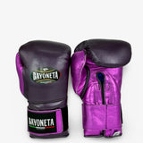 Bayoneta Premium Multilayer Horse Hair Gloves - Purple/ Metallic Pink