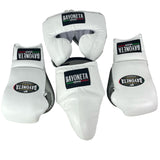 Full Sparring Set - White/ Metallic Onyx/ Silver