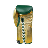 No Boxing No Life Guantes de Entrenamiento - Dorado Metálico/ Negro