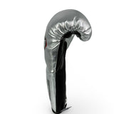 Bayoneta Premium PuLat Horse Hair Gloves - Metallic Silver/ Black