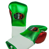 No Boxing No Life Guantes de Entrenamiento - Dorado Metálico/ Negro