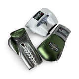 Sparring Set - Metallic Algae/ Metallic Onyx/ White/ Metallic Silver