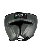 Bayoneta Professional Headgear with Cheeks - Gray Oxford/ Black