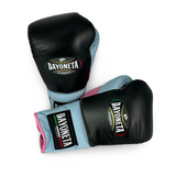 Bayoneta MX Latex Gloves - Black/ Sky Blue/ Baby Pink