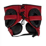 Bayoneta Professional Headgear with Cheeks - Red/ Black