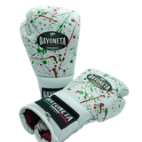 Bayoneta Premium Multilayer Horse Hair Gloves - Exclusive Custom "This Is México" Hand Painted - White