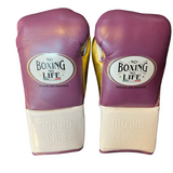 No Boxing No Life Guantes de Entrenamiento - Dorado Metálico/ Negro