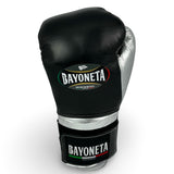 Bayoneta Premium Multilayer Horse Hair Gloves - Black/ Metallic Silver/ Pearl White