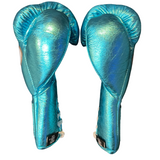 No Boxing No Life Guantes de Entrenamiento - Dorado Metálico/ Negro