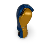 Bayoneta MX Latex Gloves - Electric Blue/ Caramel Gold