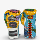 Bayoneta Premium PuLat Horse Hair Gloves - Exclusive Custom Pop Art “Comics” Hand Painted