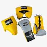 Full Sparring Set - Gray/ Yellow/ Black
