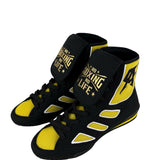 No Boxing No Life - Canelo Edition - Boxing Boots Black/ Yellow