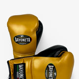 Bayoneta Premium Guantes Multicapa + HH - Dorado Caramelo/ Negro