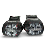 Bayoneta MX Latex Gloves - Exclusive Custom "Crimson Skull" Hand Painted