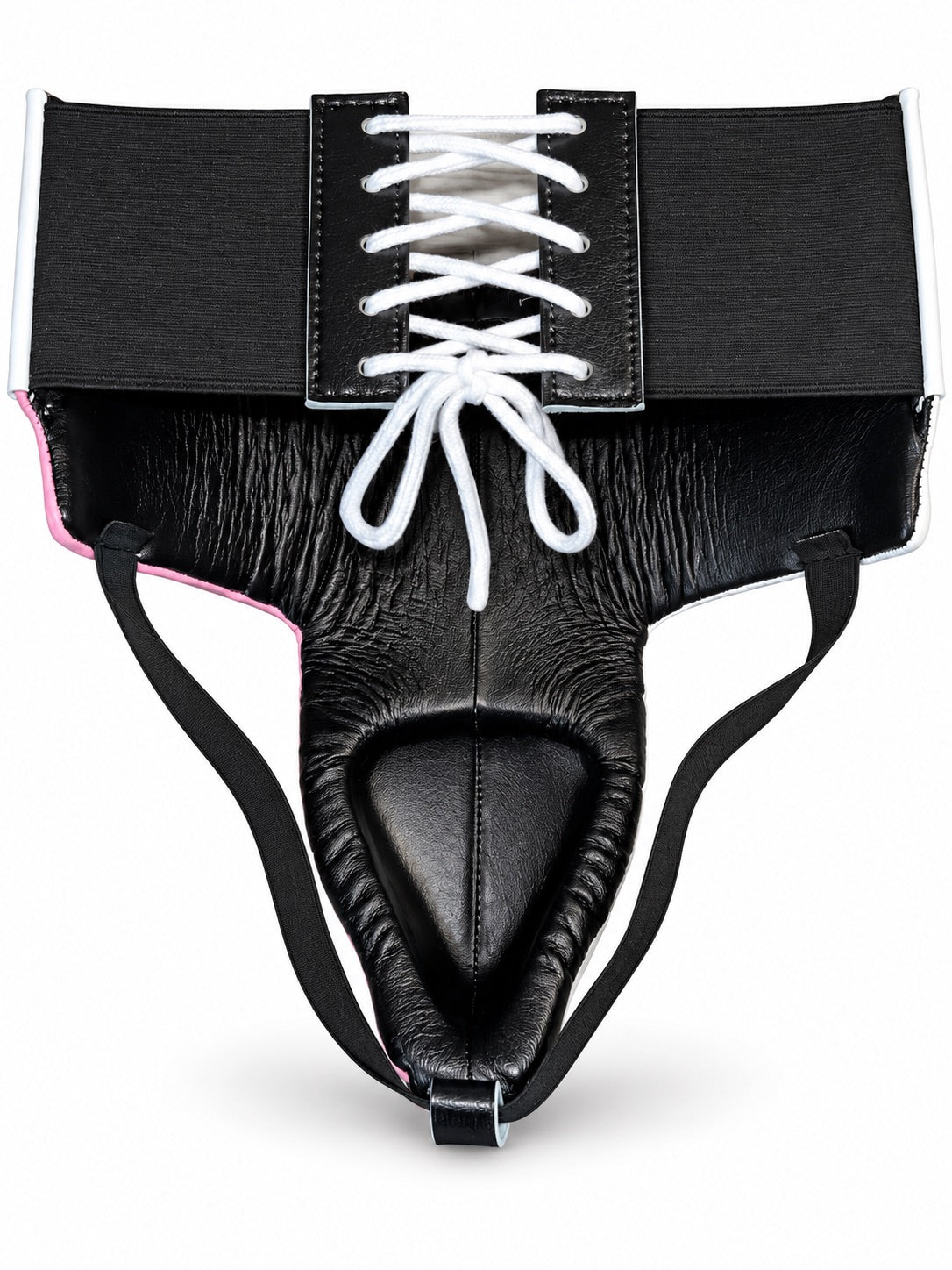 Winning High Cut Groin Protector - White/ Pink - CO-CPH-100