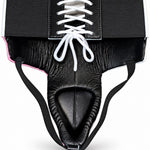 Winning High Cut Groin Protector - White/ Pink - CO-CPH-100