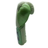 Bayoneta Premium PuLat Horse Hair Gloves - Cream/ Metallic Apple Green