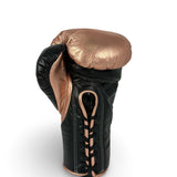 Bayoneta MX Horse Hair Fight Gloves -  Metallic Rose Gold/ Black