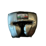 Bayoneta Professional Headgear with Cheeks - Gray Oxford/ Black