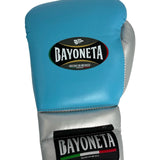 Bayoneta PuLat Gloves - Sky Blue/ Silver/ White