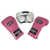 Sparring Set - Gum Pink / Metallic Silver/ White