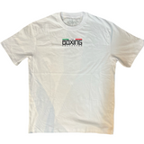 White Oversize T-shirt - Boxing Legends
