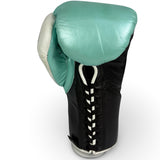 No Boxing No Life Guantes de Entrenamiento - Edición Canelo - Tiffany/ Blanco Perlado/ Negro