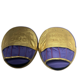 No Boxing No Life Precision Mitts - Lila/ Metallic Gold