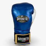 Bayoneta Premium Multicapa HH - Azul Eléctrico/ Blanco/ Dorado Metálico