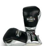 Bayoneta Premium Multilayer Horse Hair Gloves - Black/ Metallic Silver/ Pearl White