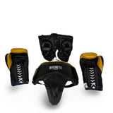 Full Sparring Set - Caramel Gold/ Black