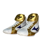 Mizuno EZ Spectra Low Cut - Boxing Boots - Gold/ White/ Blue