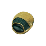 No Boxing No Life Precision Mitts - Metallic Gold/ Pine Green