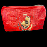 Bayoneta Sports Bag - Exclusive Custom "Mike Tyson"  Hand Painted - Red