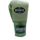 Bayoneta Premium PuLat Horse Hair Gloves - Cream/ Metallic Apple Green